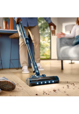 Philips Пилосос безпровідний Flex Series 5000, вологе прибирання, конт пилок -0.27л, автон. робота до 60хв, PowerCyclone 10, сіро-зелений
