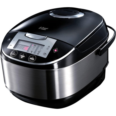 Russell Hobbs Мультиварка Cook&Home, 900Вт, чаша-5л, сенсорне, метал/пластик, чорний