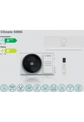 Bosch Кондиціонер CL5000i RAC 2,6, 9500 BTU