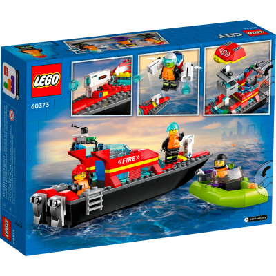 LEGO Конструктор City Човен пожежної бригади