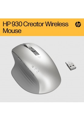 HP Миша Creator 930, WL, сріблястий