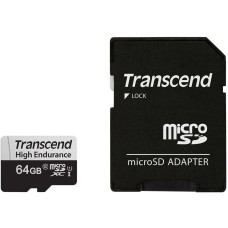 Transcend Карта пам'яті microSD 64GB C10 UHS-I U1 High Endurance (85TB) Transcend Карта пам'яті microSD 64GB C10 UHS-I U1 High Endurance (85TB)