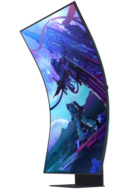 Samsung Монитор 57" Odyssey ARK 2nd Gen. G97NC HDMI, DP, USB, BT, VA, 3840x2160, 165Hz, 1ms