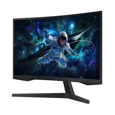 Samsung Монітор Samsung 27" Odyssey G55C 2xHDMI, DP, VA, 2560x1440, 165Hz, 1ms, CURVED