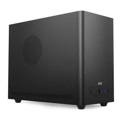 2E Корпус 2E Credo Metal V300B без БР, 2xUSB3.0, 1х USB 2.0, 1xUSB Type-C, 1x90мм, VGA 310мм, mATX, чорний