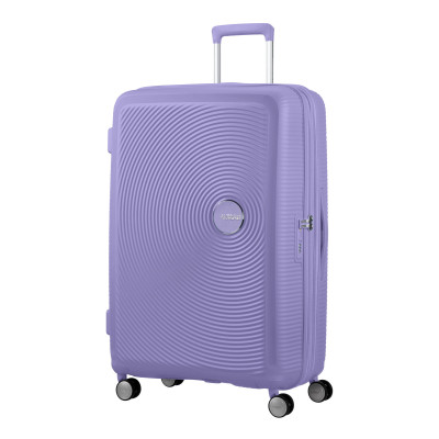 American Tourister Валіза American Tourister, Soundbox, поліпропілен, велика, 77см, 97/110л, TSA, 4 колеса, EXP, лавандовий