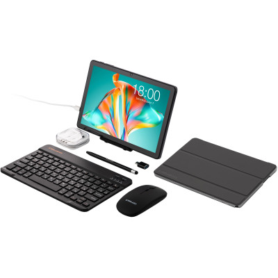 TECLAST Планшет P30T KIT 10,1" 4ГБ, 128ГБ, 6000мА•год, Android, сірий