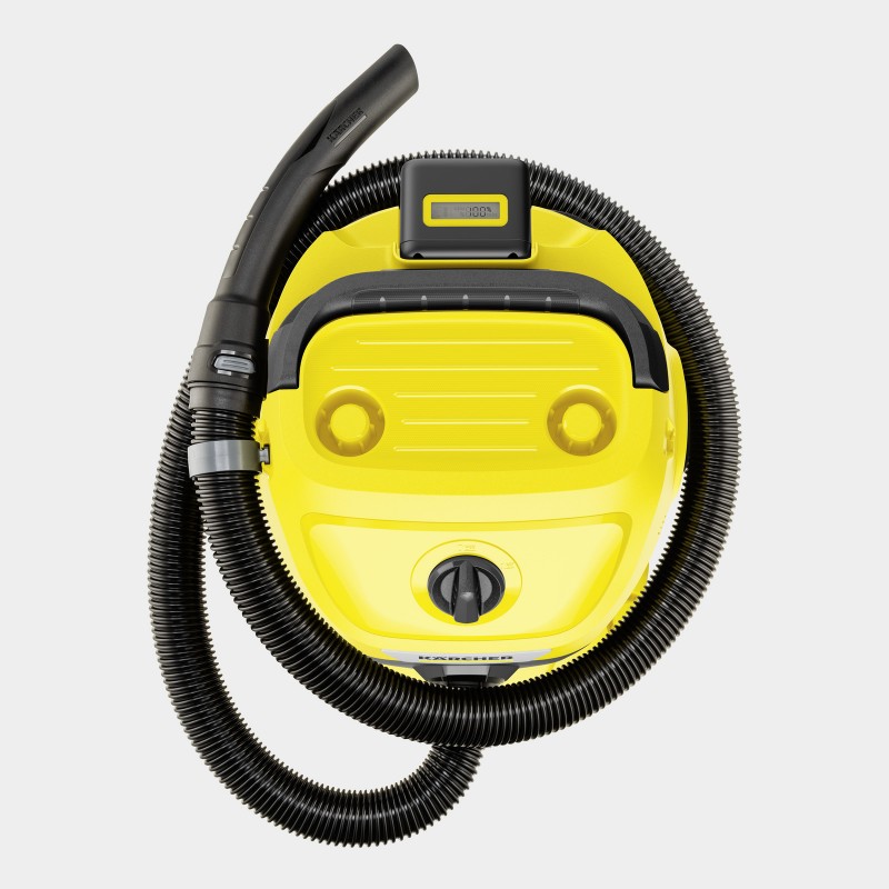 Karcher Пилосос WD 3-18 господарьский, акумуляторний, 17л, 18В, без АКБ и ЗП