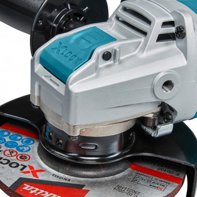 Makita Шліфмашина кутова X-LOCK GA5080RX02, 125мм, 1400Вт, 1200 об/хв, 2.7кг