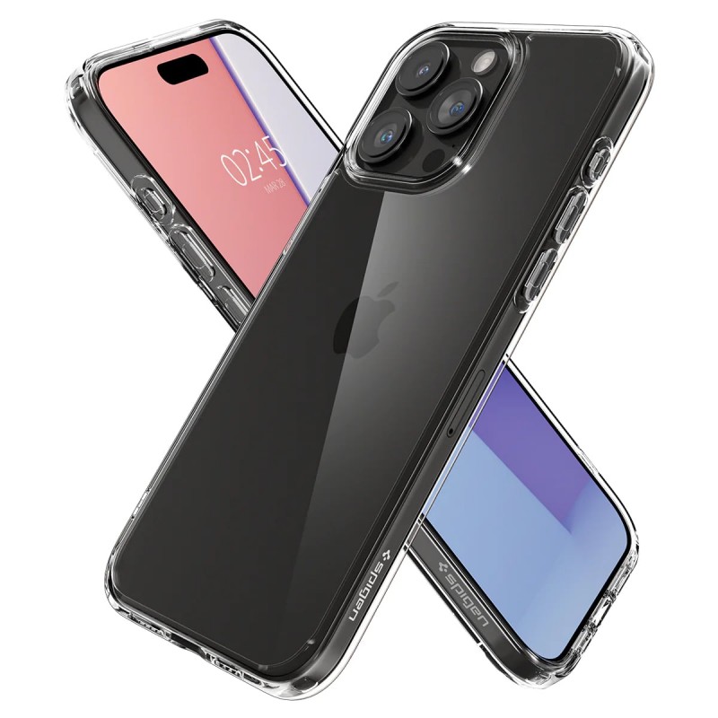 Spigen Чохол для Apple iPhone 15 Pro Max Ultra Hybrid, Crystal Clear
