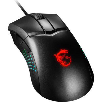 MSI Миша Clutch GM51 LIGHTWEIGHT, RGB, USB-A, чорний