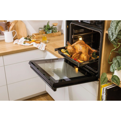 Gorenje Духовий шафа електричний, 77л, A+, дисплей, IconLed, нерж