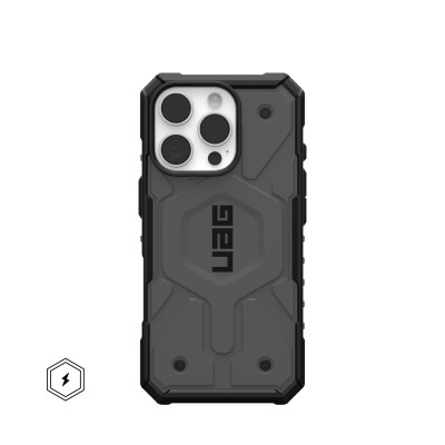 UAG Чохол для iPhone 16 Pro, Pathfinder Magsafe, Silver