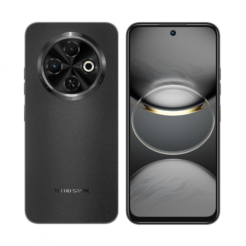 TECNO Смартфон Spark 30C (KL5n) 6.67" 8/256ГБ, 2SIM, 5000мА•год, Orbit Black