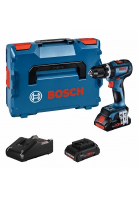 Bosch Шурупокрут-дриль акумуляторний GSB 18V-90 C 18В 2х4А·год 36·64Нм 0-630·0-2100об·хв 1.2кг