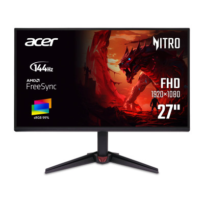 Acer Монітор Acer 27" Nitro VG270P6bip HDMI, DP, MM, IPS, 144Hz, 1ms