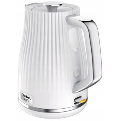 Tefal Електрочайник KO250130 Loft, 2400Вт, 1,7л., білий