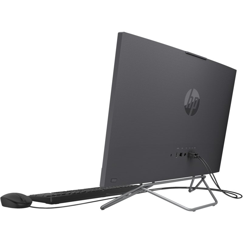 HP Комп'ютер персональний моноблок 240-G9 23.8" FHD IPS AG, Intel i5-1235U, 8GB, F512GB, UMA, WiFi, кл+м, 3р, Win11P, чорний