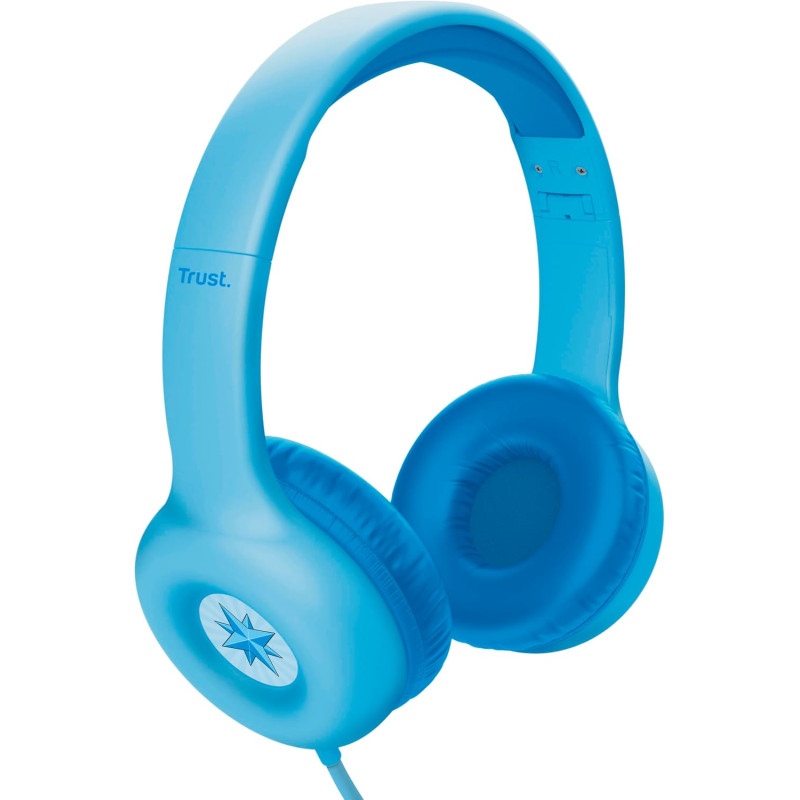 Trust Навушники Nouna Headphones mini-jack, Mic, Синій
