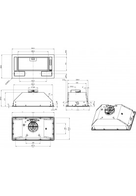 Gorenje Витяжка вбудована BHI681EB