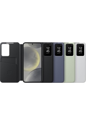 Samsung Чохол для Galaxy S24 (S921), Smart View Wallet Case, чорний