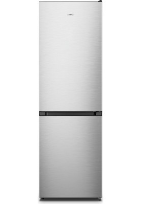 Gorenje Холодильник з нижн. мороз. камерою, 185х60х60см, 2 дв., Х- 207л, М- 97л, A+, NoFrost Plus, Fresh zone, Диспл, сірий