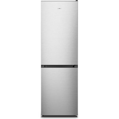 Gorenje Холодильник з нижн. мороз. камерою, 185х60х60см, 2 дв., Х-207л, М-97л, A+, NoFrost Plus, Fresh zone, Диспл, сірий