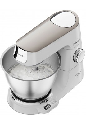 Kenwood Кухонная машина, 1200Вт, чаша-метал, корпус-метал, насадок-3, срібний