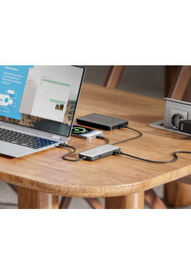Digitus Док-станція USB-C > HDMI/2xUSB-A/USB-C/SD/MicroSD/RJ54