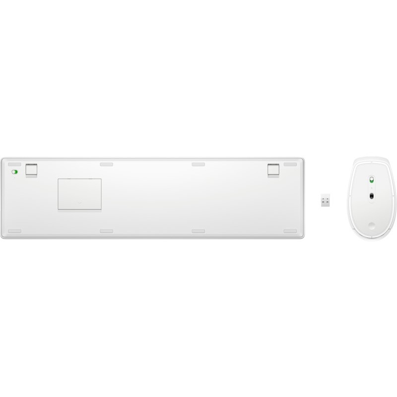 HP Комплект клавіатура та миша 650, WL, EN/UK, білий