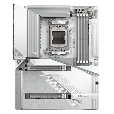 Gigabyte Материнська плата B850 A STEALTH ICE sAM5 B850 4xDDR5 M.2 HDMI ATX