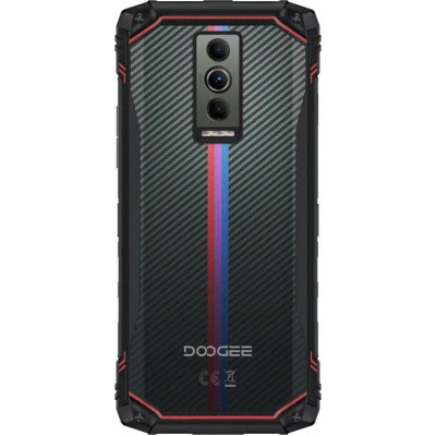 Doogee Смартфон Blade 10 Energy 6.56" 4/128ГБ, 2SIM, 6150мА • рік, червоно-синій