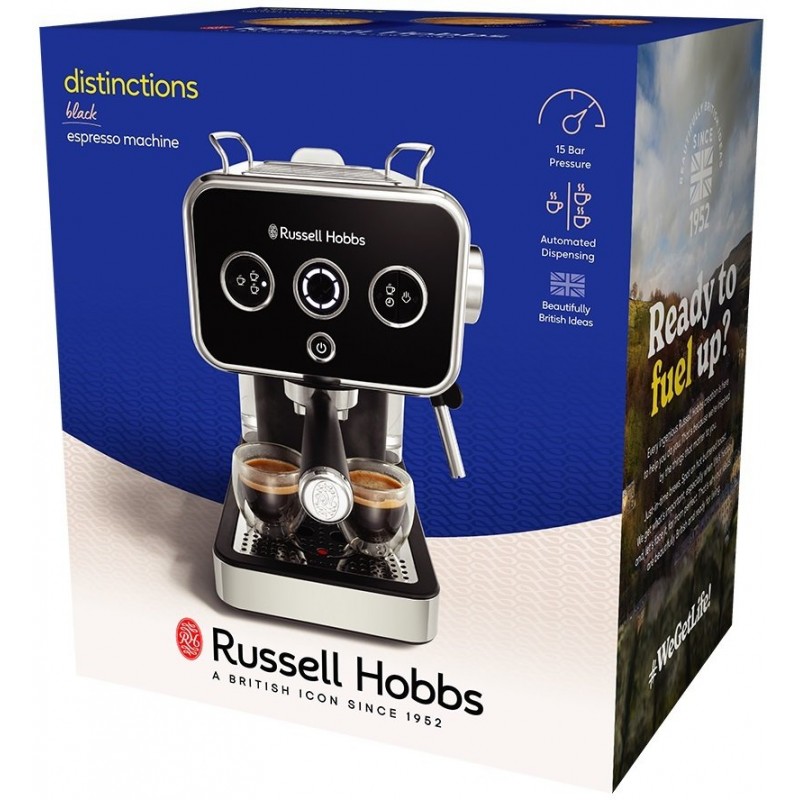 Russell Hobbs Кавоварка ріжкова 26450-56 Distinctions, чорна