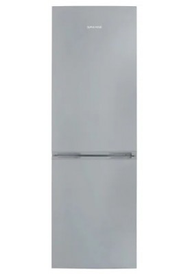 SNAIGE Холодильник з нижн. мороз., 194.5x60х65, холод.відд.-233л, мороз.відд.-88л, 2дв., A++, ST, сірий
