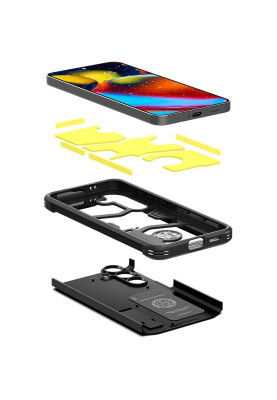 Spigen Чохол для Samsung Galaxy S24, Tough Armor, Black
