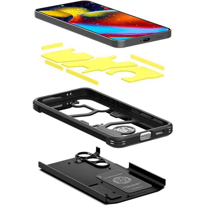 Spigen Чохол для Samsung Galaxy S24, Tough Armor, Black