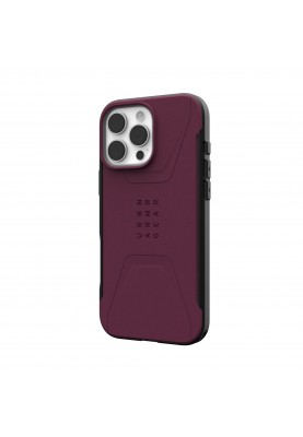 UAG Чохол для iPhone 16 Pro Max, Civilian Magsafe, Bordeaux