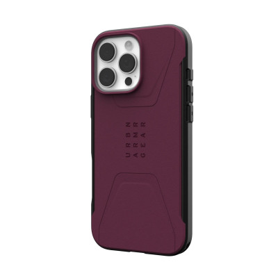 UAG Чохол для iPhone 16 Pro Max, Civilian Magsafe, Bordeaux