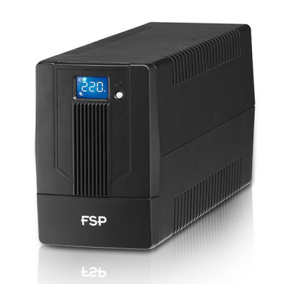 FSP Джерело безперебійного живлення iFP2000, 2000VA/1200W, LCD, RJ45, USB, 2xSchuko + 2xIEC
