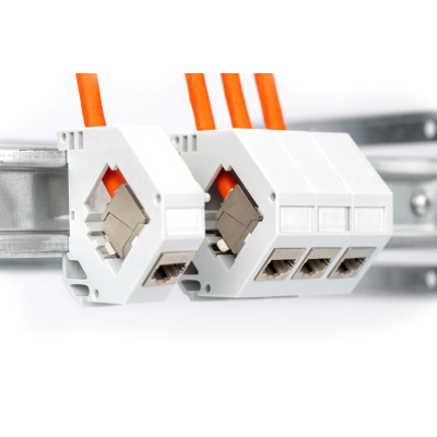 Digitus Кабель "вита пара" DIGITUS CAT 7 S-FTP, 500м, AWG 23/1, LSZH, помаранчевий