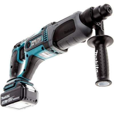 Makita Перфоратор DHR241RFJ акумуляторний, SDS+, 2Дж, Li-Ion 18В LXT, 2х3Аг