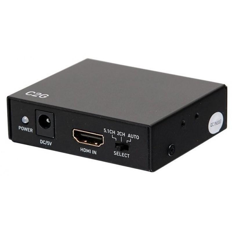 C2G Диембеддер C2G HDMI audio на toslink, mini jack