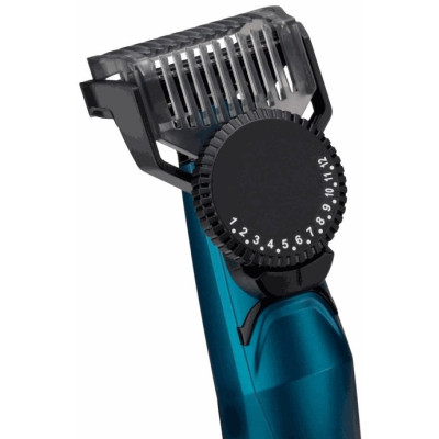 BaByliss Тример для стрижки бороди, 1 насадка, футляр, синій