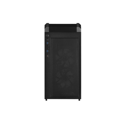 2E Gaming Корпус Contego Neo GW05 без БЖ 2xUSB3.0, 1xUSBType-C, 2x200мм, ARGB, 3x120мм ARGB, VGA 380мм, LCS ready, контролер з пультом, TG Side Panel, EATX, чорний