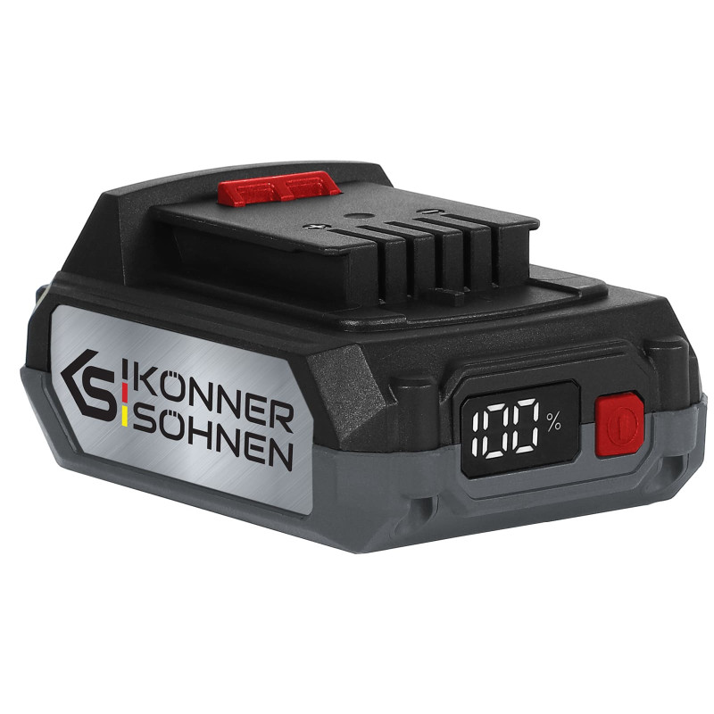 Könner & Söhnen Тример садовий акумуляторний KS BCT-20V, 20В акб 1х2А·год 3.8кг