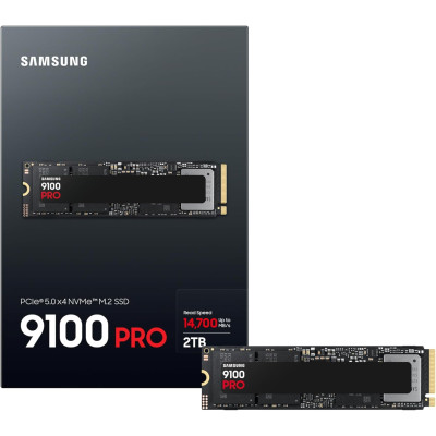 Samsung Накопичувач SSD Samsung M.2 2TB PCIe 5.0 9100PRO Samsung Накопичувач SSD Samsung M.2 2TB PCIe 5.0 9100PRO