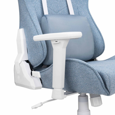 2E Gaming Крісло BUSHIDO II WE, тканина, 3D-Armrests, блакитний світлий 2E Gaming Крісло BUSHIDO II WE, тканина, 3D-Armrests, блакитний світлий