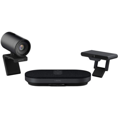 Fanvil Система для відеоконференцій CA400, USB Camera CM70, Speakerphone MS10, Receiver RC10, 4 Quick Key, 5 digital zoom, 8-array mic, WI-FI, 4K UHD Screen-sharing