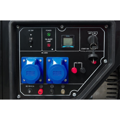 EnerSol Генератор дизельний SKD-10EBA 230В 9-10кВт електростартер 170кг EnerSol Генератор дизельний SKD-10EBA 230В 9-10кВт електростартер 170кг