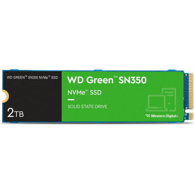 WD Накопичувач SSD M.2 2TB PCIe 3.0 Green SN350